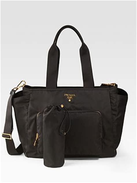 saks prada diaper bag